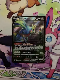 2022 Pokemon SWSH Astral Radiance Zacian V Trainer Gallery #TG21/TG30 - Image 2