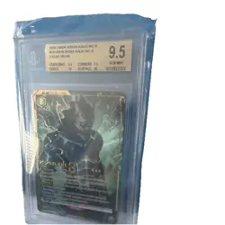Union Arena Kaiju No. 8 3 STAR SR/100 Foil Serial Numbered BGS Graded 84/100 - Image 1