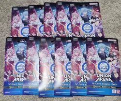 Union Arena That Time Reincarnated As Slime Special Sleeved Booster x 11 New - Image 1