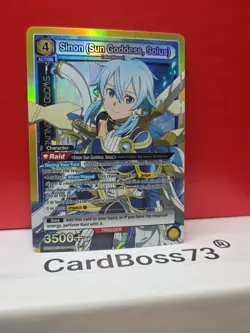 Sinon (Sun Goddess, Solus) Union Arena Super Rare UEO7BT/SAO-1-025 - Image 2