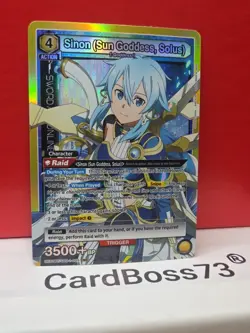Sinon (Sun Goddess, Solus) Union Arena Super Rare UEO7BT/SAO-1-025 - Image 3