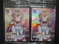 4x Asuna SAO-1-036 Winner Tournament Promo Union Arena Sword Art Online Sealed - Image 4