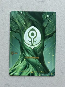 Calm Rune Alternate Art Showcase Foil 042a/298 Origins Riftbound - NM - Image 3