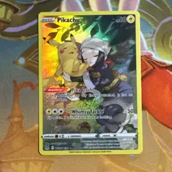 Pikachu TG05/TG30 Swsh11: Lost Origin Trainer Gallery Holo - Image 1