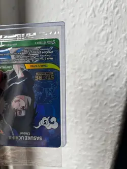 Naruto Mythos Sasuke Uchiha 107/130 V Store Championship Winner Card - Image 3