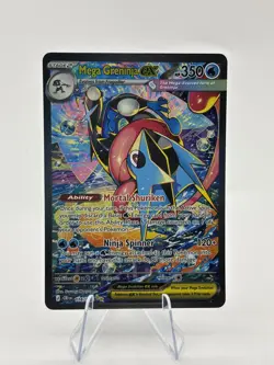 Mega Greninja EX Chaos Rising SIR 116/086 Raw Pokemon Card - Image 1