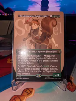 The Unbeatable Squirrel Girl 0371 Mythic Borderless Non-Foil MTG Marvel Card - Image 1