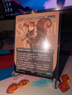 The Unbeatable Squirrel Girl 0371 Mythic Borderless Non-Foil MTG Marvel Card - Image 2