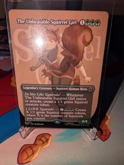The Unbeatable Squirrel Girl 0371 Mythic Borderless Non-Foil MTG Marvel Card - Image 4
