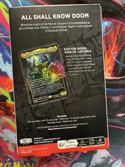 Magic: The Gathering Marvel Super Heroes Commander 100-Card Deck Doom Prevails - Image 2