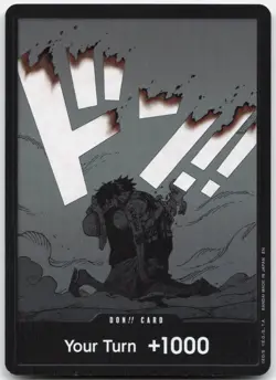 DON!! Card (Double Pack Set Vol 11) (Luffy and Ace) The Time of Battle Foil - Image 1