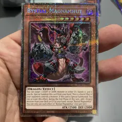 Bystial Magnamhut MP25-EN043 STARLIGHT RARE 1st Edition NM FREE SHIP +Bonus Card - Image 1