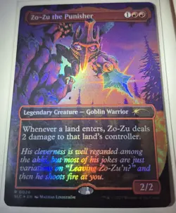 Zo-Zu the Punisher -Foil Near Mint MTG Secret Lair Countdown Kit - Image 1