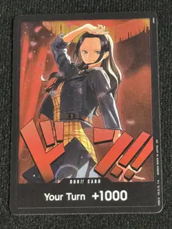 DON!! Card (Nico Robin) DON!! Foil Extra Booster: One Piece Heroines Edition - Image 1
