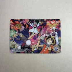 RARE Straw Hat Crew - No.20 - One Piece Ice Card 2005 Bandai Japan B477 LL - Image 1