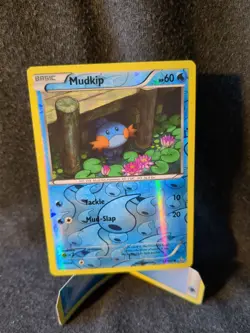 Mudkip 33/160 Pokemon Cards XY - Primal Clash Reverse Holo - Image 1