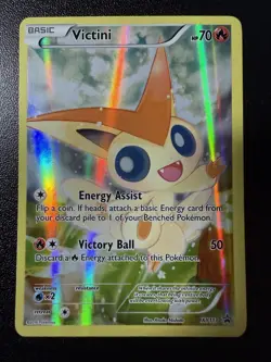 Victini XY117 XY Pokemon Card TCG Black Star Promo Holo Near Mint - Image 1