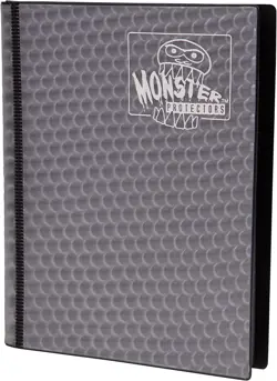 Monster 4 Pocket Trading Card Binder Holofoil Black Album, Anti Theft & Anti - Image 4