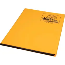 Monster Protectors 9 Pocket Trading Card Album, Matte Sunflower Orange, Holds - Image 2