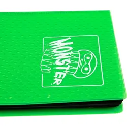 Monster Binder - 4 Pocket Trading Card Album - Holofoil Green (Anti-Theft - Image 2