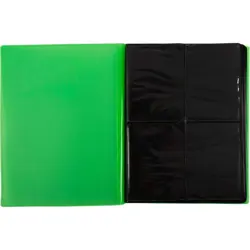 Monster Binder - 4 Pocket Trading Card Album - Holofoil Green (Anti-Theft - Image 3