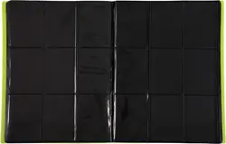 9 Pocket Trading Card Binder Holofoil Yellow Album w Side Loading Pockets - Image 5