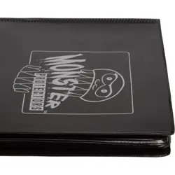 Monster 4 Pocket Trading Card Album Matte Black Binder, Anti Theft & Anti Drop - Image 3