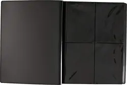 Monster 4 Pocket Trading Card Album Matte Black Binder, Anti Theft & Anti Drop - Image 5