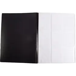 Monster Binder 9 Pocket Trading Card Album Matte Black w White Pages Holds 360 - Image 2