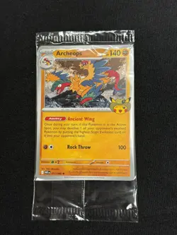 Pokemon Archeops -Chicago Field Museum Exclusive Promotional Card - new, sealed - Image 1