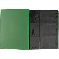 Monster Binder 9 Pocket Side Loading Trading Card Album Matte Green Holds 360 - Image 2