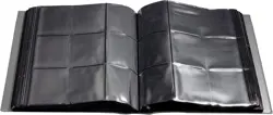Monster 9 Pocket Trading Card Album Holofoil Gray Binder, Anti Theft & Anti - Image 2