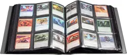 Monster 9 Pocket Trading Card Album Holofoil Gray Binder, Anti Theft & Anti - Image 4