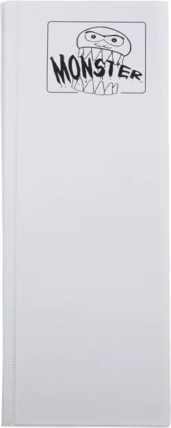 Monster 8 Pocket Trading Card Album Matte White Binder, Anti Theft & Anti Drop - Image 2