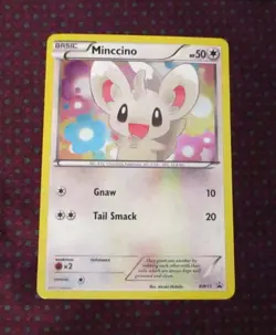 Minccino BW13 Cosmos Holo Pokemon TCG Black And White Promo Card - Image 3