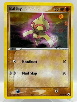 Baltoy 53/101 EX Hidden Legends Reverse Holo Vintage Pokemon TCG Card - Image 1