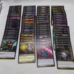 Lot Of (74) Wow TCG Icecrown Paladin Warrior Warlock Rare Uncommon Common Cards - Image 4