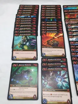 Lot Of (84) Wow TCG Icecrown Horde Ally Rare Uncommon Common Cards - Image 5