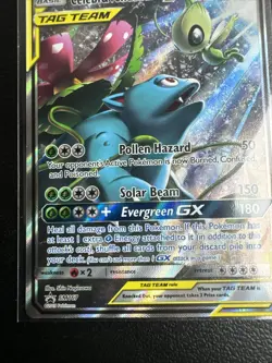 Celebi & Venusaur GX SM167 Sun & Moon Tag Team Black Star Promo Pokemon NM/MINT - Image 4