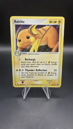 Raichu 12/112 — Near Mint — EX Fire Red Leaf Green — Holo Vintage Pokemon Card - Image 1