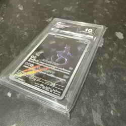 Mewtwo 183/165 Ace 10 AR Japanese Pokemon Card Gem Mint - Image 1