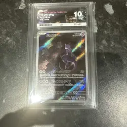Mewtwo 183/165 Ace 10 AR Japanese Pokemon Card Gem Mint - Image 2