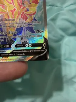 Zamazenta V 163/172 Ultra Rare Brilliant Stars Pokemon Card Near Mint - Image 3