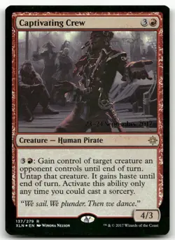 Captivating Crew #137 (Foil) (NM) Prerelease Cards PRE Magic MTG - Image 1