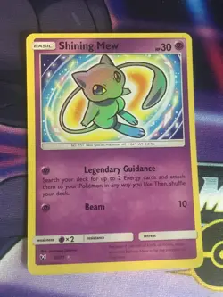 Shining Mew - 40/73 - Shining Legends Pokemon - MINT - Image 1
