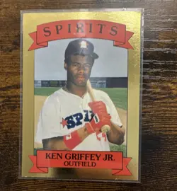 Ken Griffey Jr. San Bernardino Spirit 1988 Baseball Card Spirits - Image 1