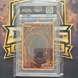 Yu-Gi-Oh! LOB 25th Anniv Gaia The Fierce Knight UR Foil PSA 8 lob en006 - Image 2