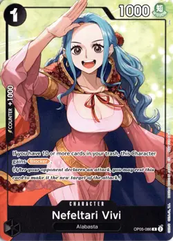 Nefeltari Vivi (Welcome Pack Vol. 2) R One Piece Promotion Cards OP05-086 - Image 1