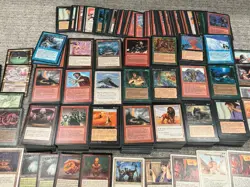 MEGA MTG Vintage Lot 2100+ Cards Dark Ice Age 4th Revised Rares EMPTY PACKS - Image 2