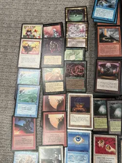 MEGA MTG Vintage Lot 2100+ Cards Dark Ice Age 4th Revised Rares EMPTY PACKS - Image 3